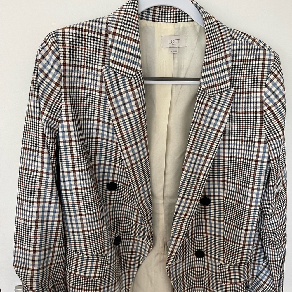 Plaid blazer